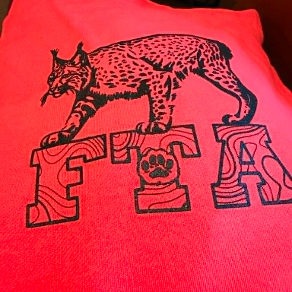 FTA Bobcat Hoodie (Watermelon)