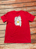 ADULT FTA Trap Basket T-Shirt (Antique Cherry Red)