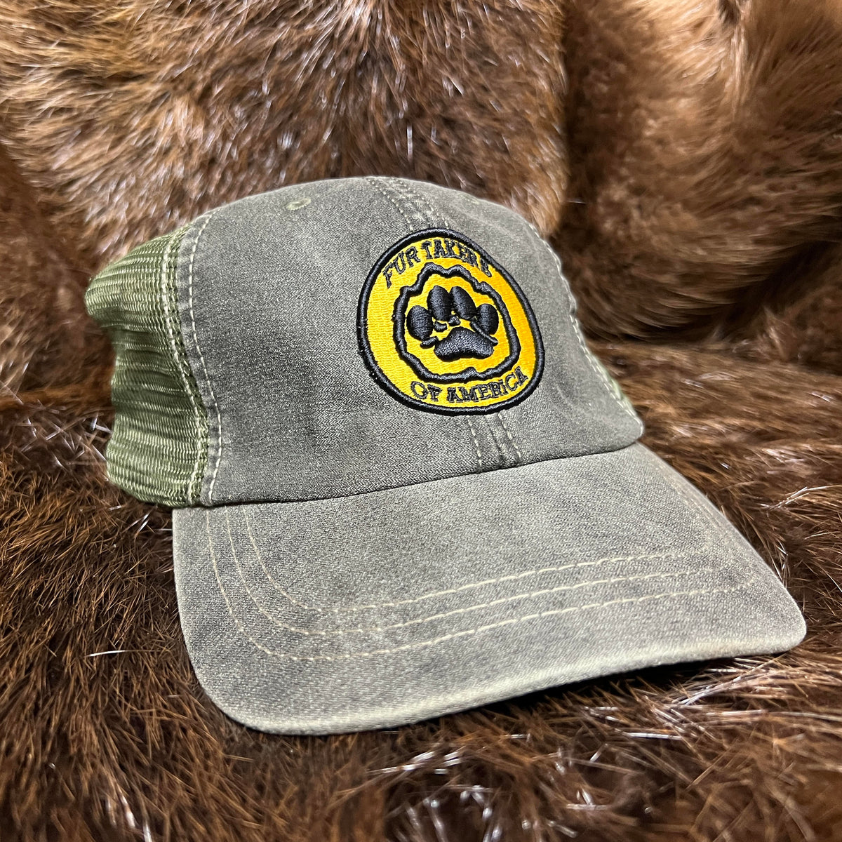FTA Olive-Olive Mesh Cap