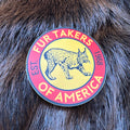 3" FTA Red & Yellow Decal